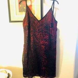 WAYF Lamont Cowl Back mini Dress